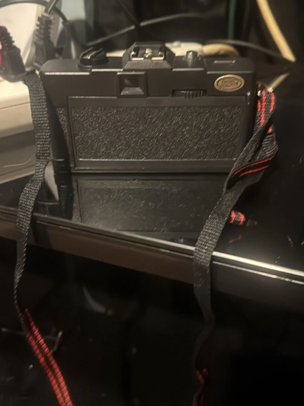 NK-700 Black Film Camera with Carry Case